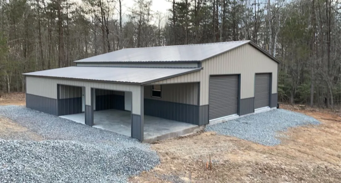 ec 302 garage lean to bays
