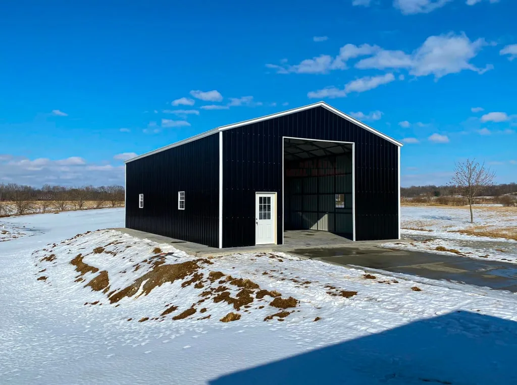 ec 402 tall single bay shop